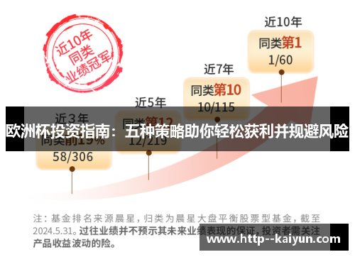 欧洲杯投资指南:五种策略助你轻松获利并规避风险 欧洲杯投资指南:五种策略助你轻松获利并规避风险